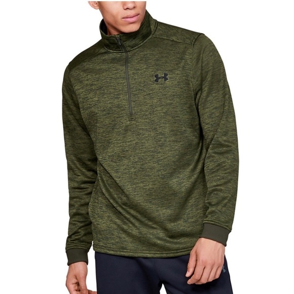 New Men's Under Armour Performance Fleece Half Zip Size Small - Picture 1 of 12